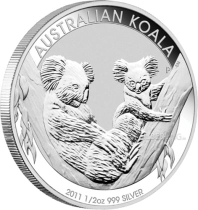 Koala 1/2 oz Silber 2011