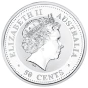 Lunar I - Hase 1/2 oz Silber 1999 2