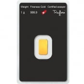 Goldbarren 1g Argor Heraeus (Blistercard) 2