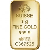 Goldbarren 1 Gramm PAMP Suisse 2