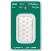 Platinbarren 1 oz Argor-Heraeus 2