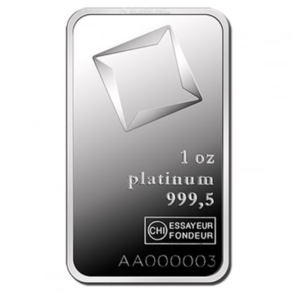 Platinbarren 1 oz Valcambi