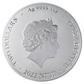 Bitcoin Münze aus Silber 1 oz (Niue) 2