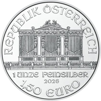 Philharmoniker 1 oz Silber 2026