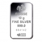 Silberbarren 10 g PAMP Suisse 3
