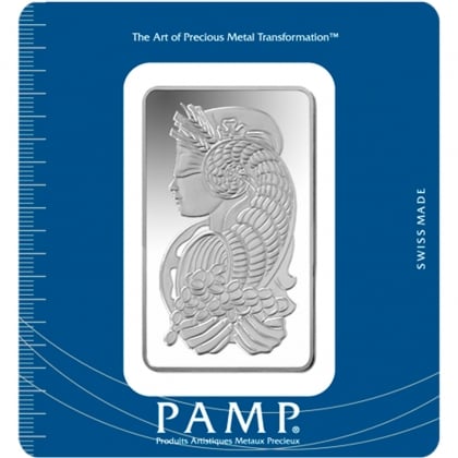 Silberbarren 100 g PAMP Suisse