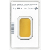 Goldbarren Münze Österreich 10 Gramm 2
