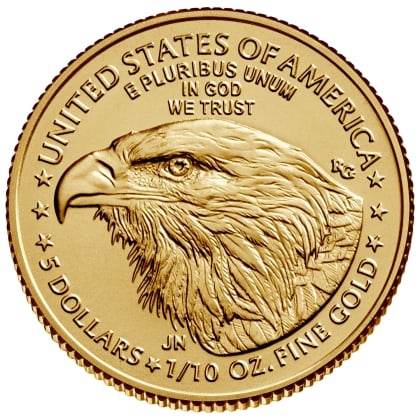 American Eagle 1/10 oz Gold 2026