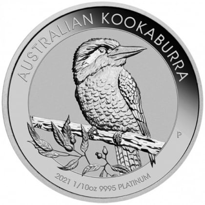 Kookaburra 1/10 oz Platin 2021