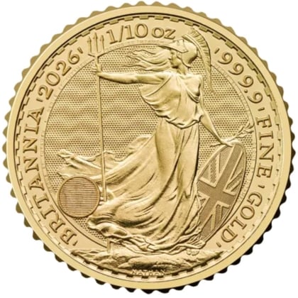 Britannia 1/10 oz Gold 2026