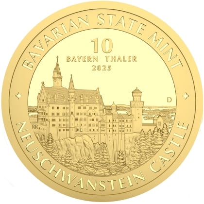 Bayern Taler 1/10 oz Gold 2025