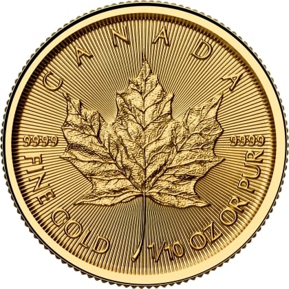 Maple Leaf Gold 1/10 oz 2026