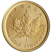 Maple Leaf Gold 1/10 oz 2026 3