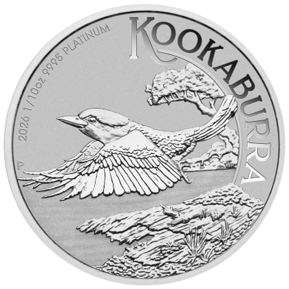 Kookaburra 1/10 oz Platin 2026
