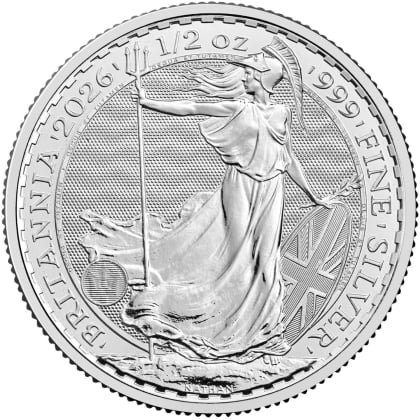 Britannia 1/2 oz Silber 2026