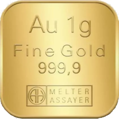 Goldbarren 1 Gramm Argor-Heraeus (ohne Blister)