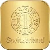 Goldbarren 1 Gramm Argor-Heraeus 2