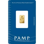 Goldbarren 1 Gramm PAMP Suisse Rose 3
