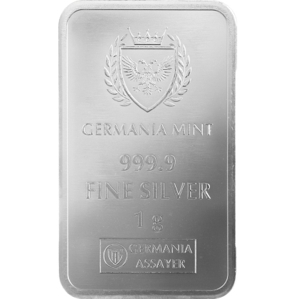 Silberbarren 1 Gramm Germania Mint
