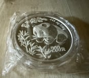 China Panda 1 kg Silber 1998 - Erstausgabe 2