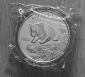China Panda 1 kg Silber 1999 3