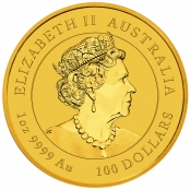 Lunar III -  Tiger 1 oz Gold 2022 2