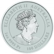 Lunar III -  Ochse 1 oz Platin 2021 2