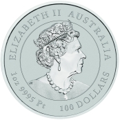 Lunar III -  Hase 1 oz Platin 2023 2