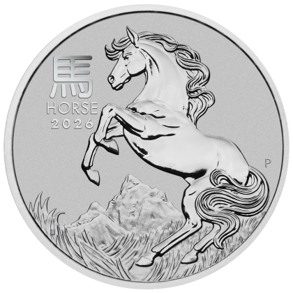 Lunar III -  Pferd 1 oz Platin 2026