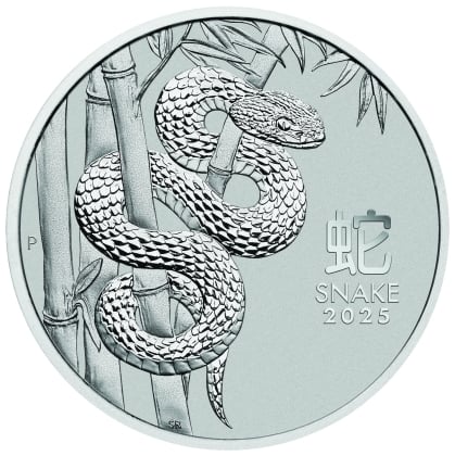 Lunar III -  Schlange 1 oz Platin 2025