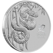 Lunar III -  Schlange 1 oz Platin 2025 3