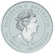 Lunar III -  Tiger 1 oz Platin 2022 2