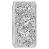 Schlange 1 oz Silber Rectangle 3