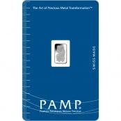 Palladiumbarren 1 Gramm PAMP Suisse 3
