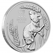 Lunar III -  Maus 1 oz Platin 2020 3