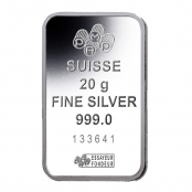 Silberbarren 20 g PAMP Suisse 3