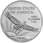 American Eagle 1 oz Platin 2023 (w/U.S. Mint Box) 2