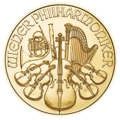 Philharmoniker 1/25 oz Gold 2026 2
