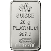 Platinbarren 20 Gramm PAMP Suisse 2