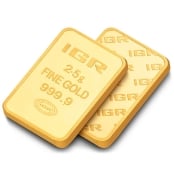 Goldbarren 2,5 Gramm Istanbul Gold Refinery 2