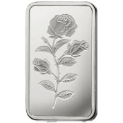 Silberbarren 2,5 Gramm PAMP Suisse Rose 3