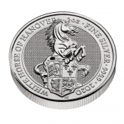 Queen's Beasts White Horse 2 oz Silber 2020 3