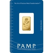 Goldbarren 5 Gramm PAMP Suisse Rose 3