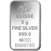 Silberbarren 5 g PAMP Suisse 3