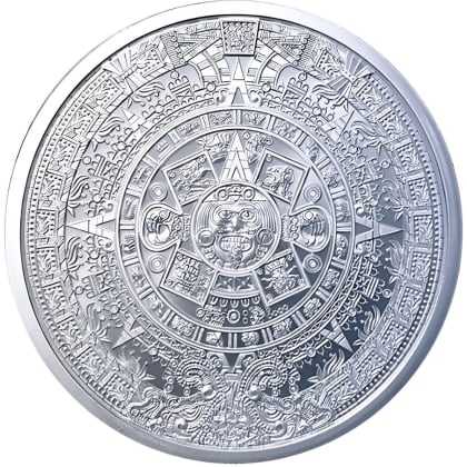Aztekenkalender 1 oz Titan