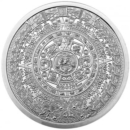 Aztekenkalender 1 oz Silber