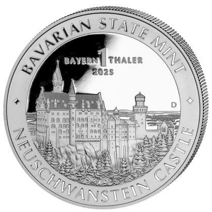 Bayern Taler 1 oz Silber 2025