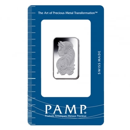 Silberbarren 10 g PAMP Suisse