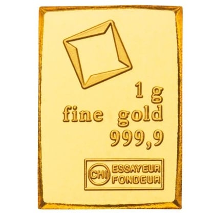 Goldbarren Valcambi 1 Gramm