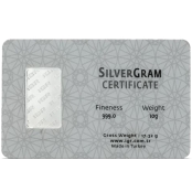 Silberbarren 10 g Istanbul Gold Refinery 2